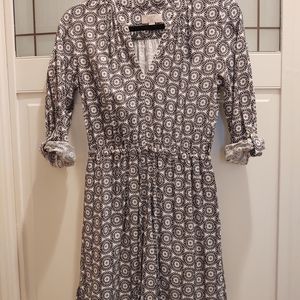 Loft Short Patterned Dress